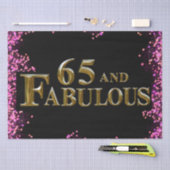 65. Geburtstag Seidenpapier (Handwerk)