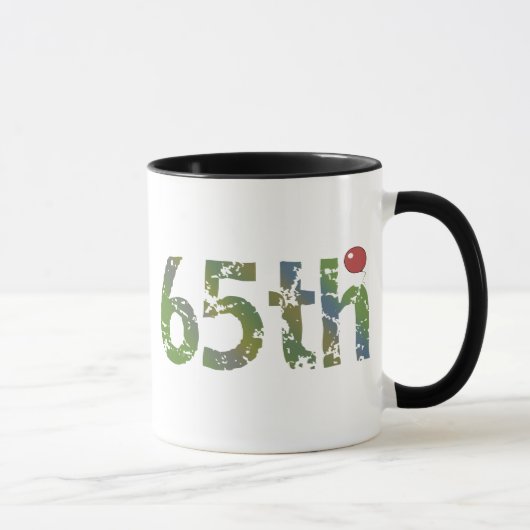 65. Geburtstags-Geschenk-Tasse Tasse (Rechts)