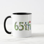 65. Geburtstags-Geschenk-Tasse Tasse (Links)