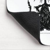 65. Geburtstags-Katze Mousepad (Ecke)