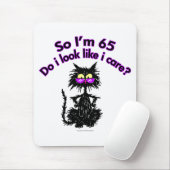 65. Geburtstags-Katze Mousepad (Mit Mouse)