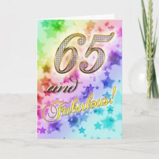 65. Geburtstags-Party Einladung
