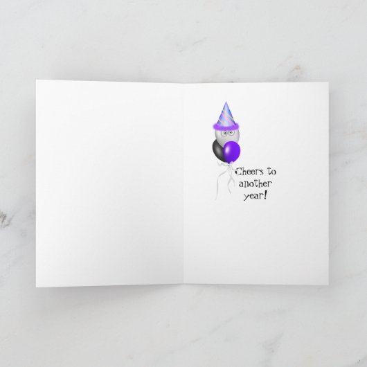 65. Geburtstagsbiere Karte (Innenseite)