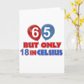 65. Geburtstagsentwürfe Karte (Gelbe Blume)