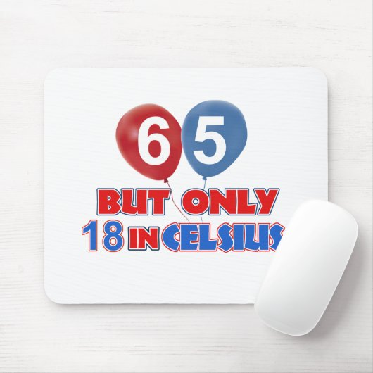 65. Geburtstagsentwürfe Mousepad (Mit Mouse)