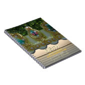 65. Geburtstagsfeier Carousel Gästebuch Notizblock (Rechte Seite)