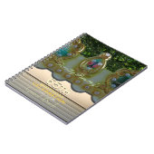 65. Geburtstagsfeier Carousel Gästebuch Notizblock (Linke Seite)