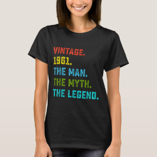 65. Geburtstagsgeschenk Mann Mythos Legende Gebore T-Shirt