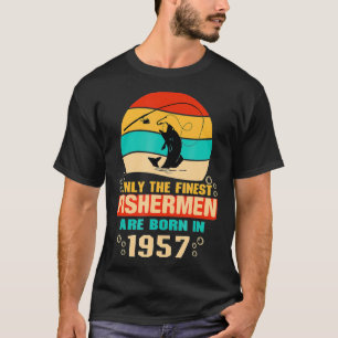 65. Geburtstagsgeschenke für 65-jährige Fischer T-Shirt