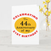 65. Geburtstagsgeschenke Karte (Gelbe Blume)