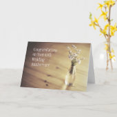 65. Geburtstagskarte Karte (Gelbe Blume)