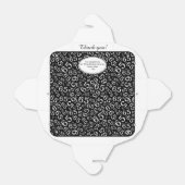 65. Geburtstagspartei Schwarz/Weiß Zahlenmuster Geschenkschachtel (Ungefaltet)