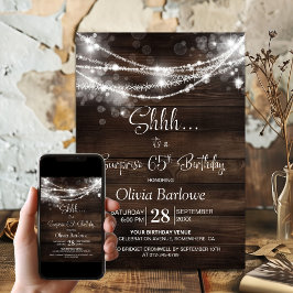 65. Geburtstagsparty Einladung