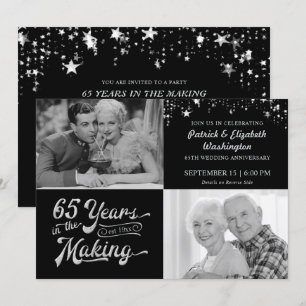 65. Hochzeitstag Dann & Jetzt Fotos Stars Einladung