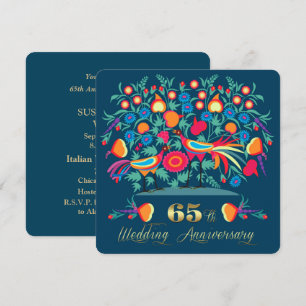65. Hochzeitstag Einladung