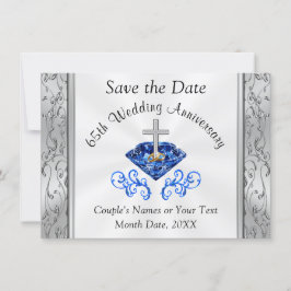65. Hochzeitstag Karten für das Datum speichern
