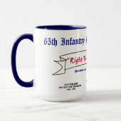 65. Infanterie Division Association Kaffee Tasse (Links)