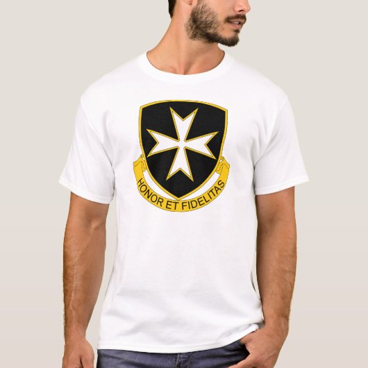 65. Infanterie-Regiment - Ehre und Fidelitas T-Shirt (Vorderseite)