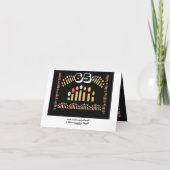 65 ist Ihre Glückszahl - Happy 65. Geburtstag! Karte (Rückseite)