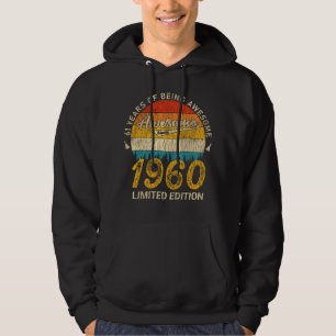 65 Jahre alt 1960 Retro Phantastisch 65. Geburtsta Hoodie