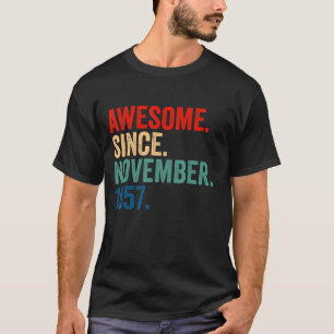 65 Jahre alt 65. Geburtstag Phantastisch seit Nove T-Shirt