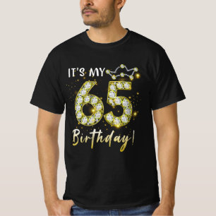 65 Jahre alt Es_s mein Geburtstag 65. Geburtstag D T-Shirt