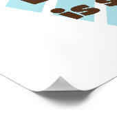 65 Jahre alt ist T - Shirt und Geschenke zum Gebur Poster (Ecke)