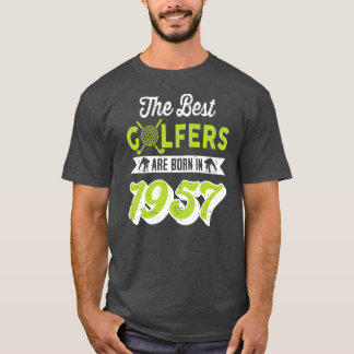 65 Jahre alter Golfer Golfing Golf 1957 65. T-Shirt