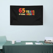 65 Jahre Phantastische Geschenke im Alter von 65 J Banner (Messeveranstaltung)