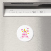 65-jähriger Geburtstagskuchen Magnet (In Situ (Geschirrspüler))