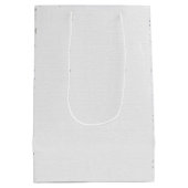 65. Jubiläum Beach Hearts Mittlere Geschenktasche Geschenktüte (Rückseite)