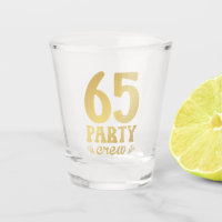65 Party Crew 65. Geburtstag