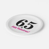 65 u. noch fabelhaftes pappteller (Schrägansicht)