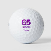 65 vormals fabelhaftes Bestes Freund-Geschenk - St Golfball (Vorderseite)
