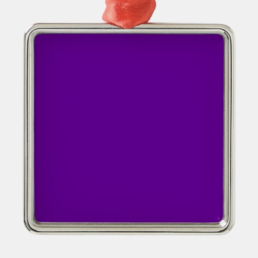 660099 Lila Silbernes Ornament (Vorne)
