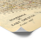 6667 Scarsdale, East Chester Poster (Ecke)