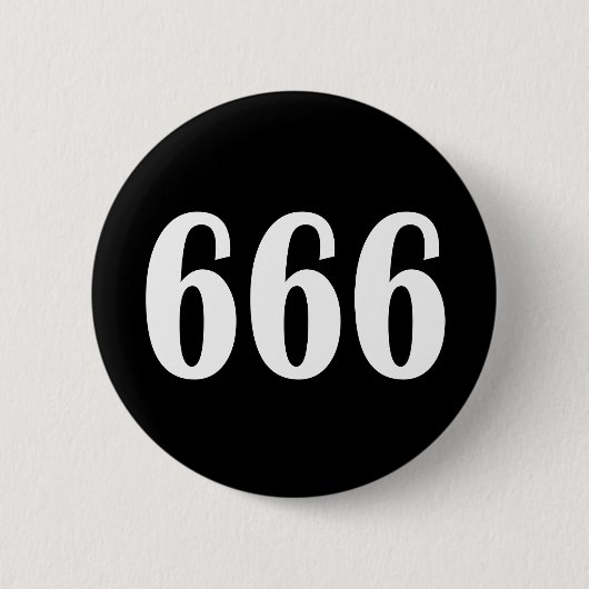 666 BUTTON (Vorderseite)