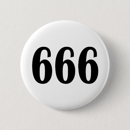 666 BUTTON (Vorderseite)