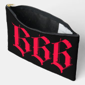 666 Gothic  Zubehörtasche (Offen)