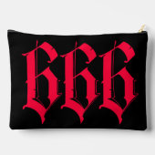 666 Gothic  Zubehörtasche (Rückseite)