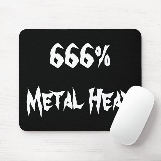 666%Kopf Mousepad (Mit Mouse)
