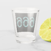 666 Shot Glass Schnapsglas (Rückseite)