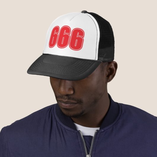 666 TRUCKERKAPPE (Beispiel)