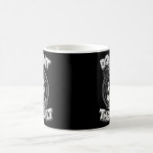 666 tun, was du willst Satanic Baphomet 30S Cartoo Kaffeetasse (Mittel)