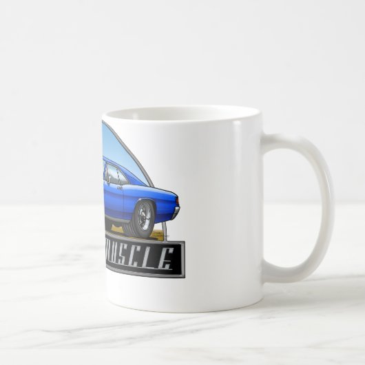 66_Chevelle_Blue Kaffeetasse (Rechts)