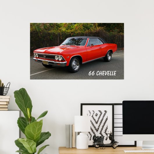 66 Chevelle Poster (Heimbüro)