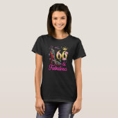 66 & Fabulous 66 Years Old 66 Bday Butterflies H T-Shirt (Vorne ganz)