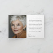 66 & Fabulous Orchid Photo Birthday Greeting Card Karte (Innenseite)