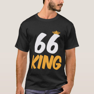 66. Geburtstag Gegenwart 66 Jahre altes Sonnengesc T-Shirt