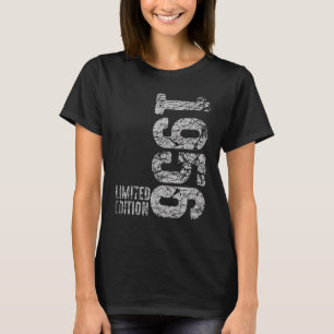 66. Geburtstag Ladys Mens 66 Jahre 1956 4 T-Shirt